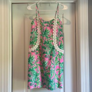 Lilly Pulitzer dress with pockets worn twice; great condition